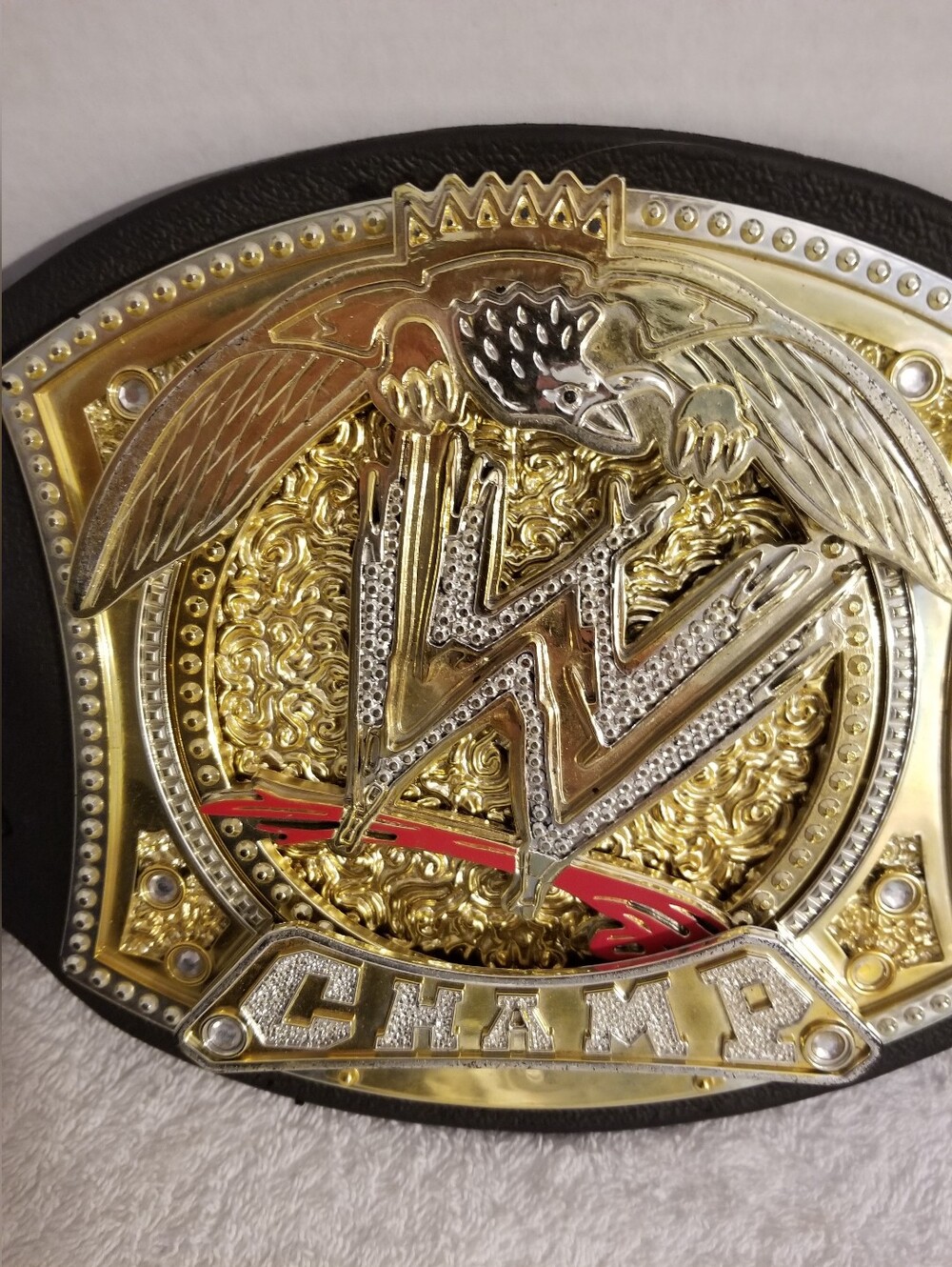 WWE Mon Nite RAW Toy Replica Spinner  Championship WrestlingBelt 2005 CENA